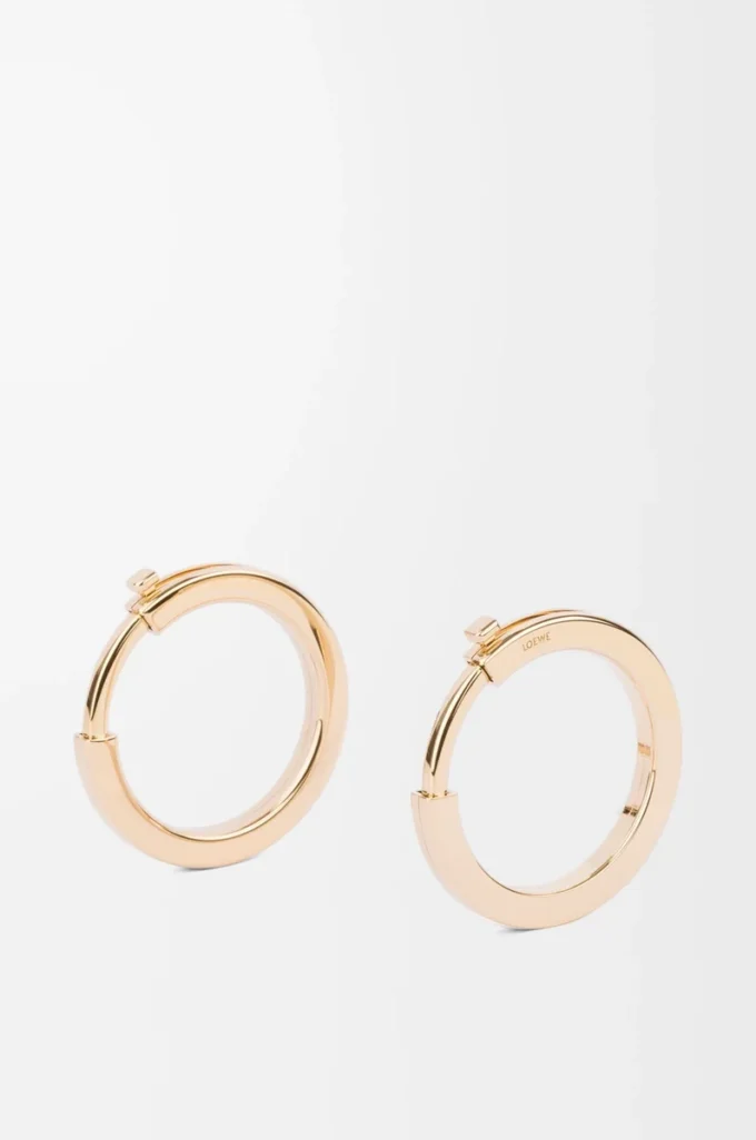 Metallic rings for strap Gold Metallic rings for strap Gold