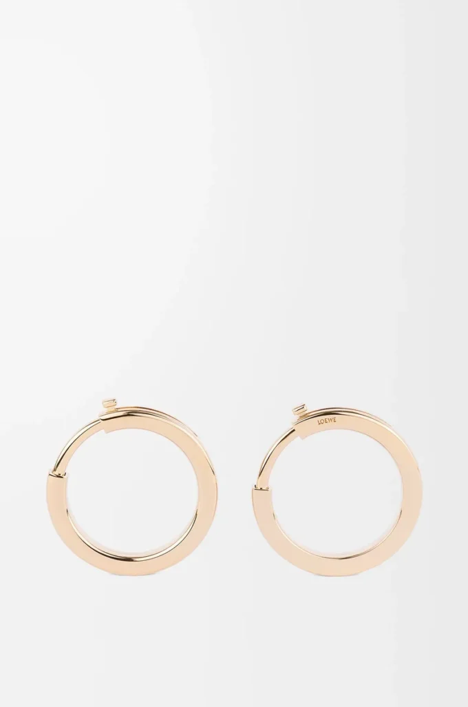 Metallic rings for strap Gold Metallic rings for strap Gold