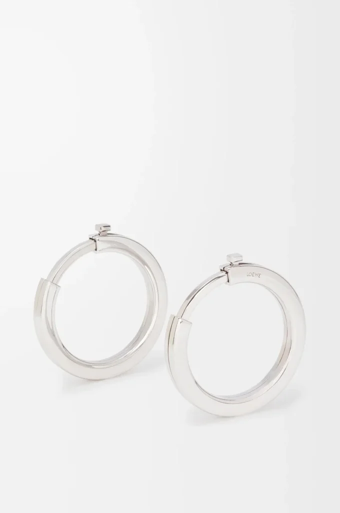 Metallic rings for strap Palladium