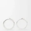 Metallic rings for strap Palladium
