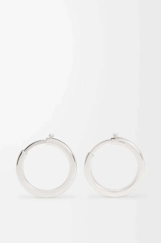 Metallic rings for strap Palladium