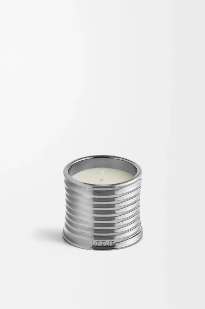 Midi Black Sesame scented candle Silver Midi Black Sesame scented candle Silver