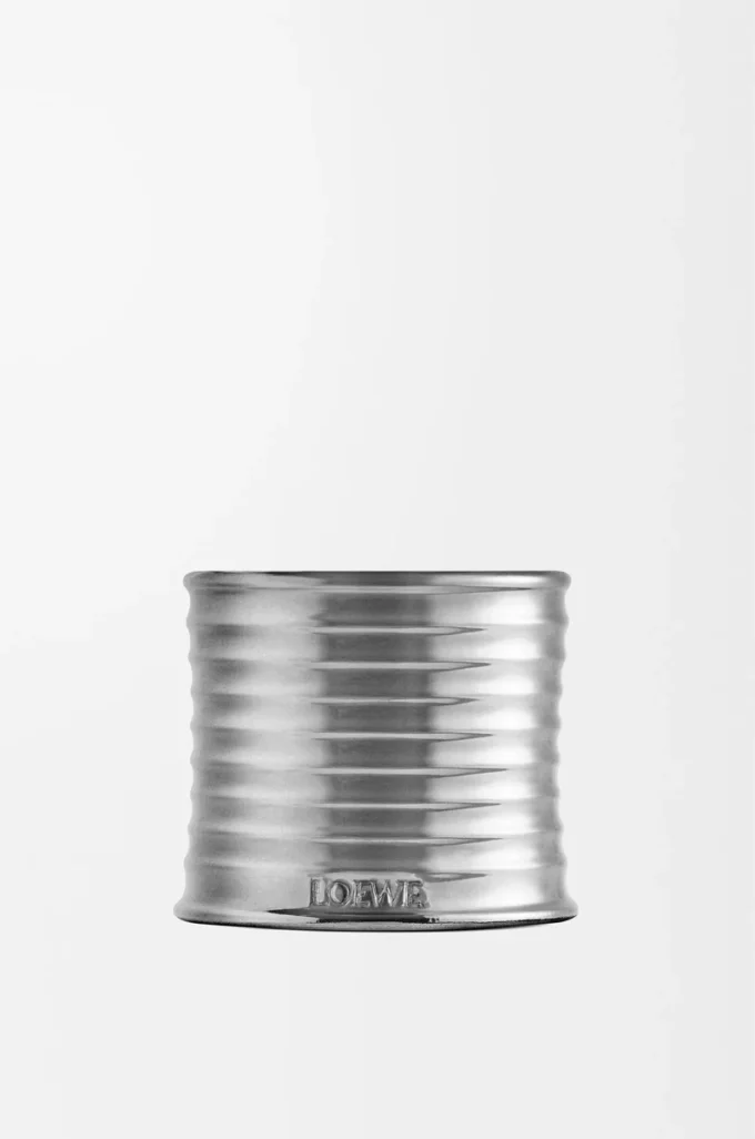 Midi Black Sesame scented candle Silver Midi Black Sesame scented candle Silver