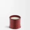 Midi Sweet Almond scented candle Red