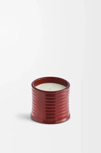 Midi Sweet Almond scented candle Red