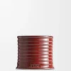 Midi Sweet Almond scented candle Red