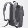 Military backpack in soft grained calfskin Anthracite Military backpack in soft grained calfskin Anthracite
