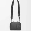 Mini crossbody camera bag in satin calfskin Black Mini crossbody camera bag in satin calfskin Black