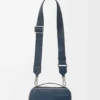 Mini crossbody camera bag in satin calfskin Indigo Dye Mini crossbody camera bag in satin calfskin Indigo Dye