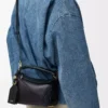 Mini Featherlight Puzzle bag in nappa lambskin Black Mini Featherlight Puzzle bag in nappa lambskin Black