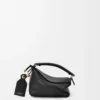 Mini Featherlight Puzzle bag in nappa lambskin Black Mini Featherlight Puzzle bag in nappa lambskin Black