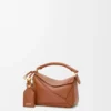 Mini Featherlight Puzzle bag in nappa lambskin Pecan Mini Featherlight Puzzle bag in nappa lambskin Pecan
