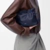 Mini Flamenco clutch in nappa calfskin Abyss Blue Mini Flamenco clutch in nappa calfskin Abyss Blue