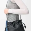 Mini Flamenco clutch in nappa calfskin Black Mini Flamenco clutch in nappa calfskin Black
