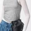 Mini Flamenco clutch in nappa calfskin Black Mini Flamenco clutch in nappa calfskin Black