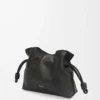 Mini Flamenco clutch in nappa calfskin Black Mini Flamenco clutch in nappa calfskin Black
