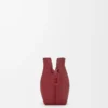 Mini Flamenco clutch in nappa calfskin Burnt Red Mini Flamenco clutch in nappa calfskin Burnt Red