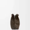 Mini Flamenco clutch in nappa calfskin Chocolate Mini Flamenco clutch in nappa calfskin Chocolate