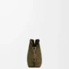 Mini Flamenco clutch in nappa calfskin Dark Khaki Mini Flamenco clutch in nappa calfskin Dark Khaki