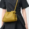 Mini Flamenco clutch in nappa calfskin Ginger Mini Flamenco clutch in nappa calfskin Ginger