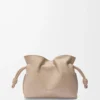 Mini Flamenco clutch in nappa calfskin Sand Mini Flamenco clutch in nappa calfskin Sand