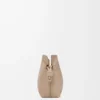 Mini Flamenco clutch in nappa calfskin Sand Mini Flamenco clutch in nappa calfskin Sand