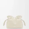Mini Flamenco clutch in nappa calfskin Sea Salt Mini Flamenco clutch in nappa calfskin Sea Salt