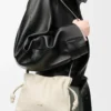 Mini Flamenco clutch in nappa calfskin Sea Salt Mini Flamenco clutch in nappa calfskin Sea Salt