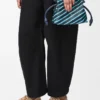 Mini Flamenco clutch in nappa lambskin Dark Ink/Sky Blue Mini Flamenco clutch in nappa lambskin Dark Ink/Sky Blue