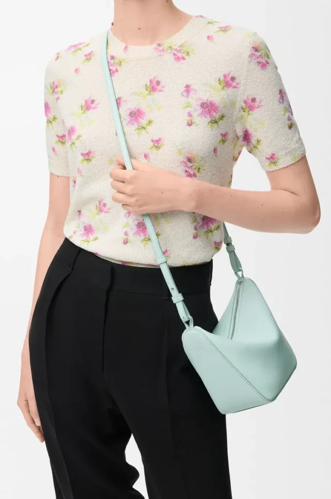 Mini Hammock hobo in classic calfskin Frozen Mini Hammock hobo in classic calfskin Frozen