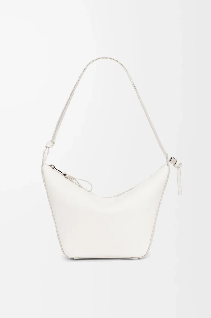Mini Hammock hobo in classic calfskin Soft White Mini Hammock hobo in classic calfskin Soft White