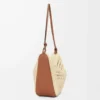 Mini Hammock Hobo in raffia and calfskin Tan/Natural Mini Hammock Hobo in raffia and calfskin Tan/Natural