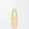 Mini LOEWE Font tote in raffia Natural Mini LOEWE Font tote in raffia Natural