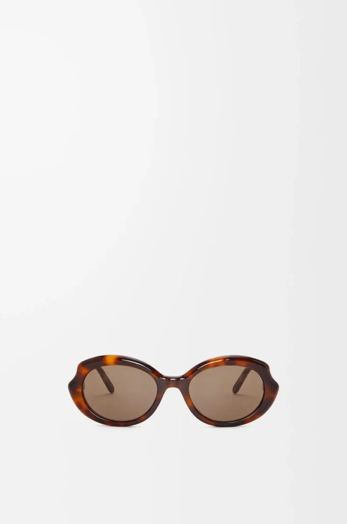 Mini Oval Slim sunglasses Havana Mini Oval Slim sunglasses Havana