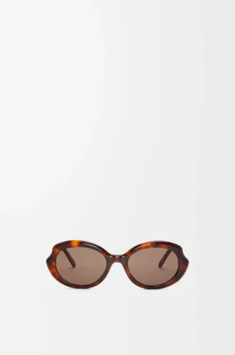 Mini Oval Slim sunglasses Havana Mini Oval Slim sunglasses Havana