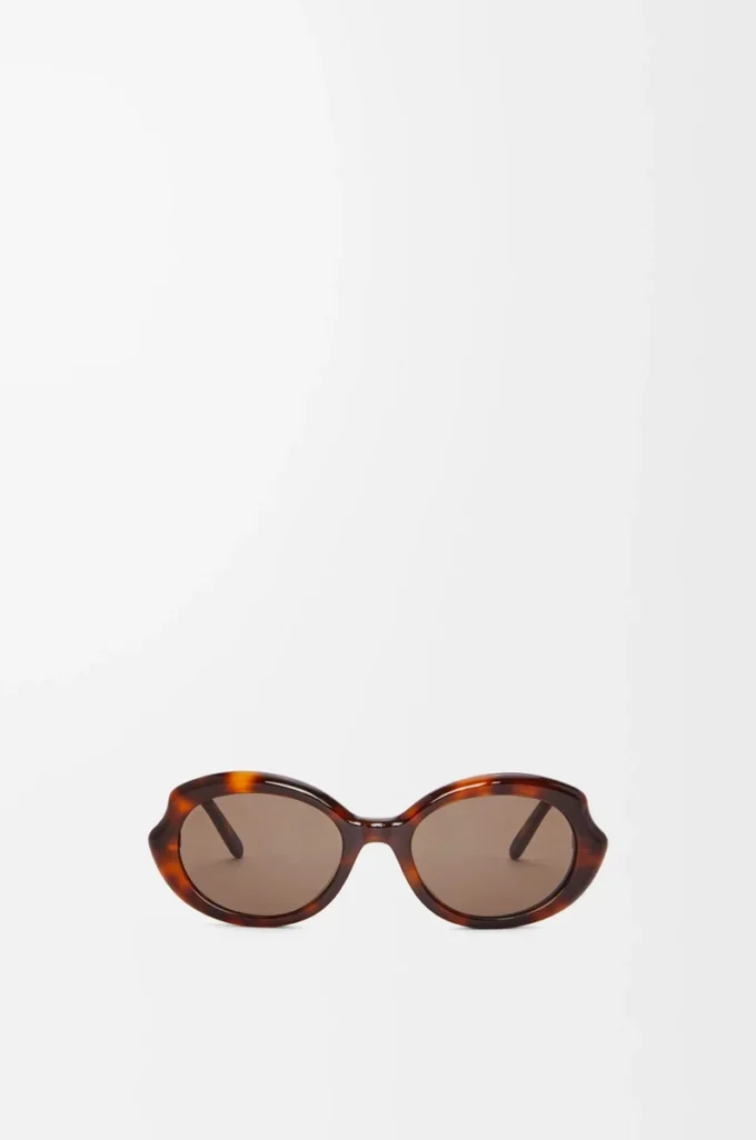 Mini Oval Slim sunglasses Havana Mini Oval Slim sunglasses Havana