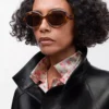 Mini Oval Slim sunglasses Havana Mini Oval Slim sunglasses Havana