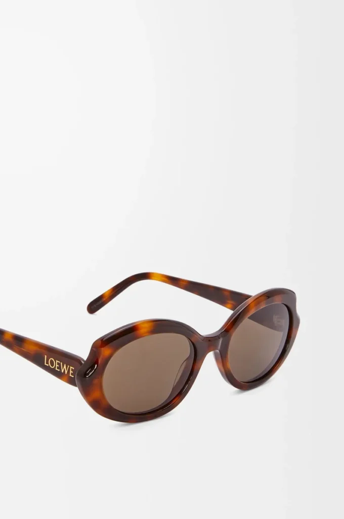 Mini Oval Slim sunglasses Havana Mini Oval Slim sunglasses Havana