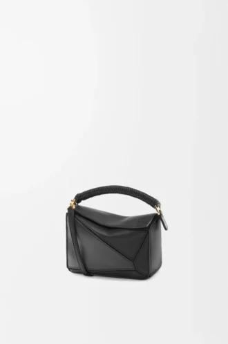 Mini Puzzle bag in smooth calfskin Black Mini Puzzle bag in smooth calfskin Black