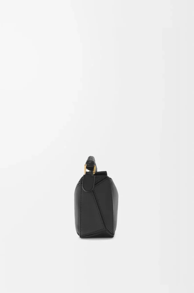 Mini Puzzle bag in smooth calfskin Black Mini Puzzle bag in smooth calfskin Black