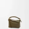 Mini Puzzle Edge bag in classic calfskin Dark Khaki Mini Puzzle Edge bag in classic calfskin Dark Khaki