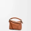 Mini Puzzle Edge bag in classic calfskin Tan Mini Puzzle Edge bag in classic calfskin Tan