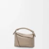 Mini Puzzle Edge bag in soft grained calfskin Clay Mini Puzzle Edge bag in soft grained calfskin Clay