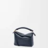 Mini Puzzle Edge bag in soft grained calfskin Deep Navy Mini Puzzle Edge bag in soft grained calfskin Deep Navy