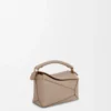 Mini Puzzle Edge bag in soft grained calfskin Sand Mini Puzzle Edge bag in soft grained calfskin Sand