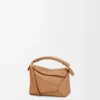 Mini Puzzle Edge bag in soft grained calfskin Toffee Mini Puzzle Edge bag in soft grained calfskin Toffee