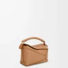 Mini Puzzle Edge bag in soft grained calfskin Toffee Mini Puzzle Edge bag in soft grained calfskin Toffee