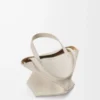 Mini Puzzle Fold tote in soft grained calfskin Light Ghost Mini Puzzle Fold tote in soft grained calfskin Light Ghost