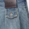 Mini skirt in denim Washed Denim Mini skirt in denim Washed Denim