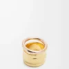 Nappa knot ring in sterling silver Gold/Rose Gold Nappa knot ring in sterling silver Gold/Rose Gold
